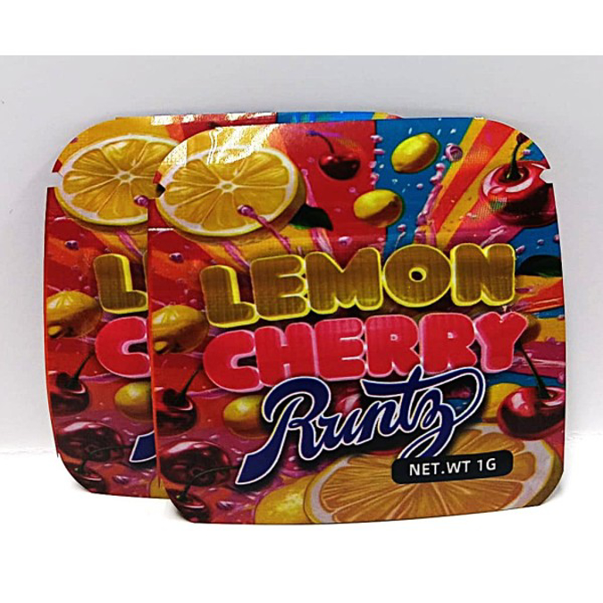 Picture of MYLAR BAGS 1GM 100CT - LEMON CHERRY