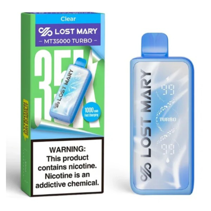 Picture of LOSTMARY TURBO DISPOSABLE MT35000 5CT - CLEAR