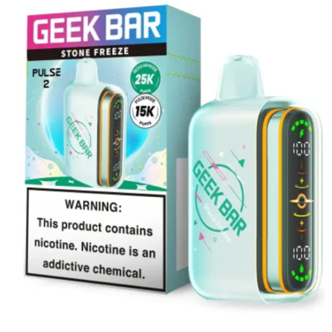 Picture of GEEKBAR DISPOSABLE P2 25K PUFF 5CT/BOX - STONE FREEZE