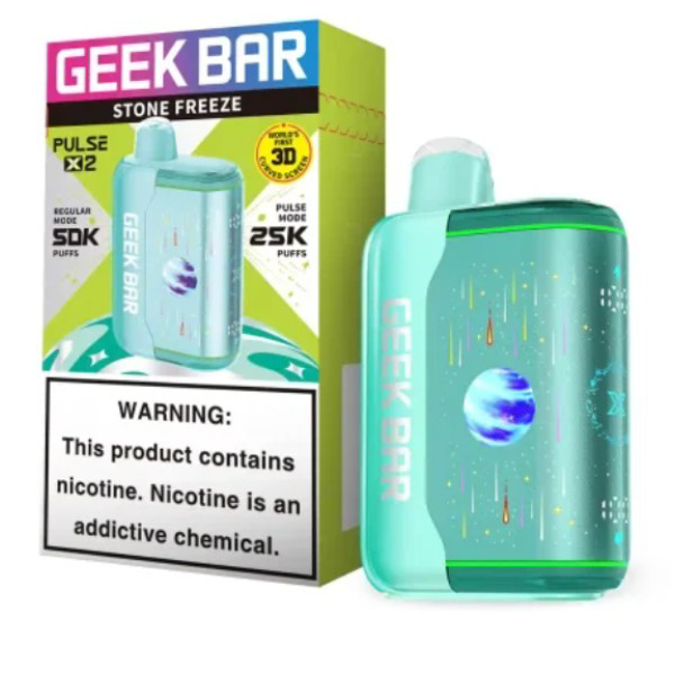 Picture of GEEKBAR DISPOSABLE PX2 50K PUFF 5CT/BOX - STONE FREEZE